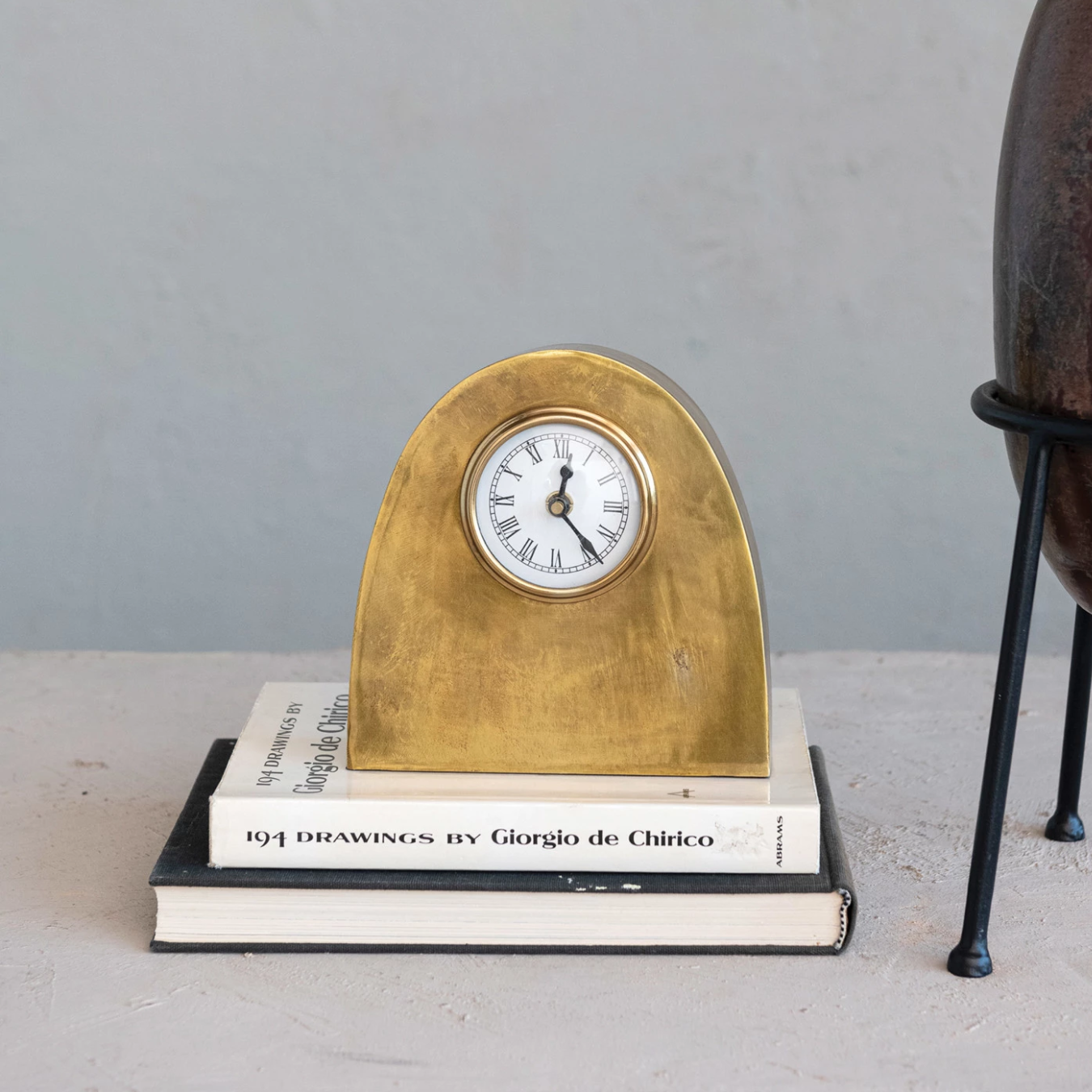 Arched Metal Clock | By Luxe B Co.