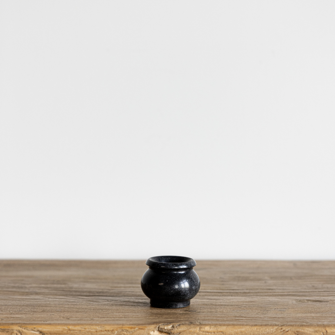 Black Marble Match Holder | By Luxe B Co. 