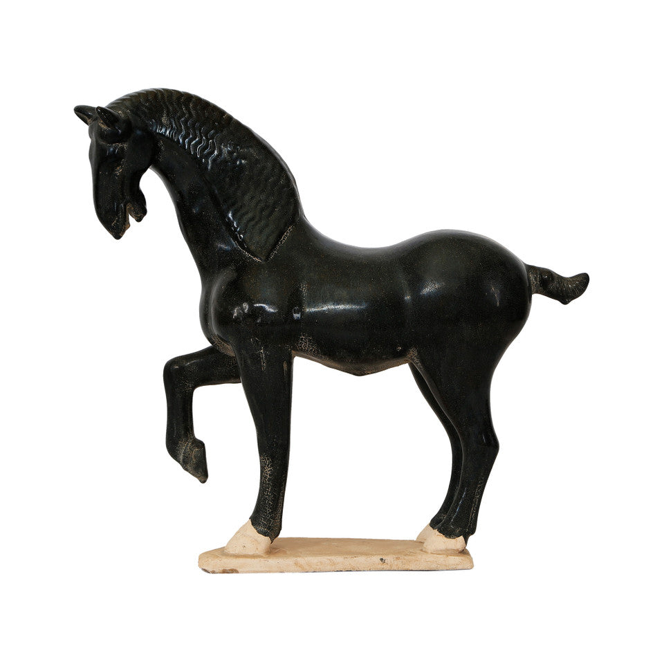 Black Terracorra Horse | By Luxe B Co.
