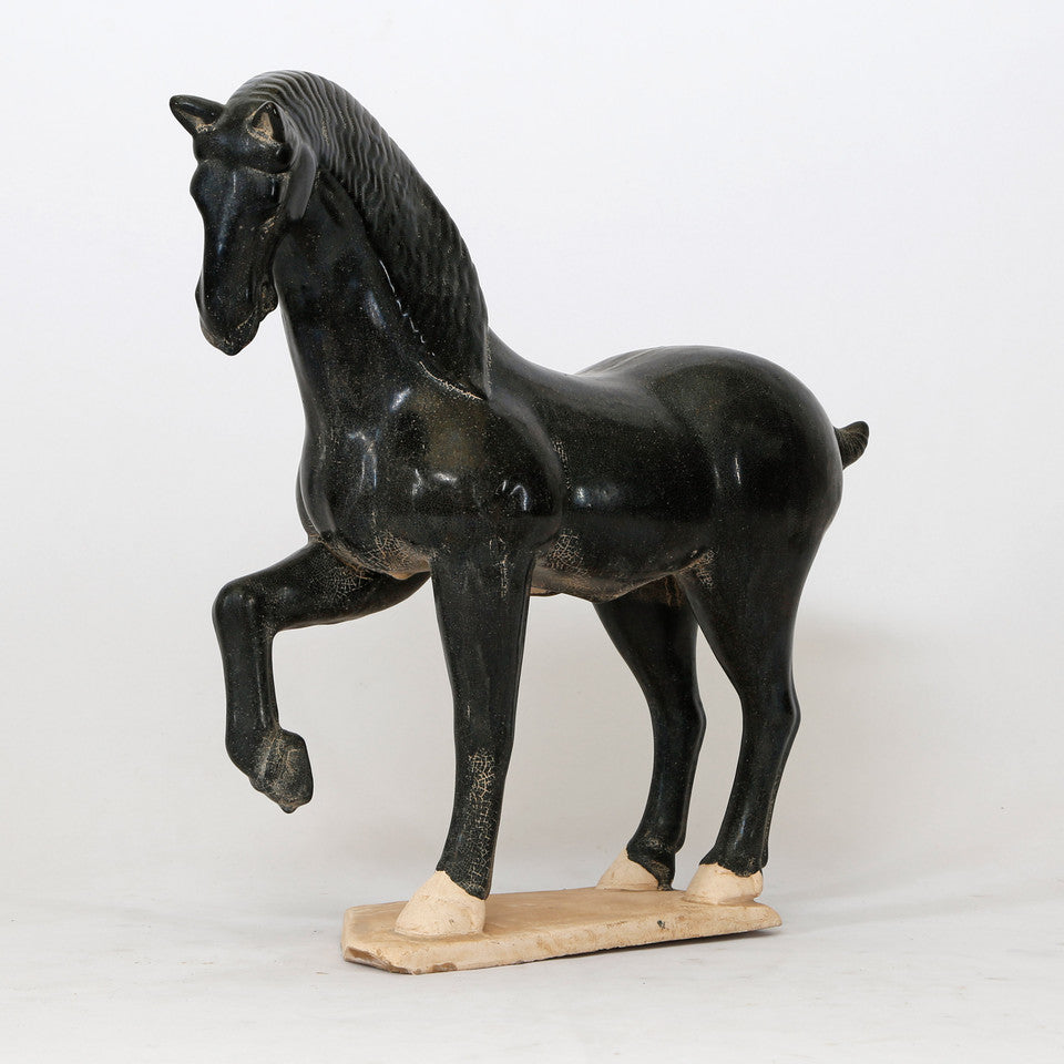 Black Terracorra Horse | By Luxe B Co.