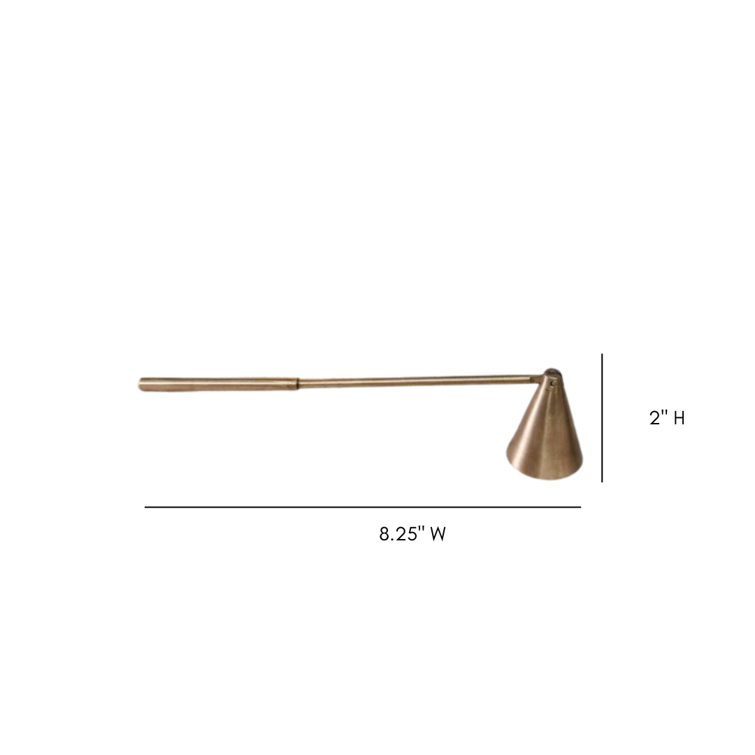 Brass Candle Snuffer | By Luxe B Co.