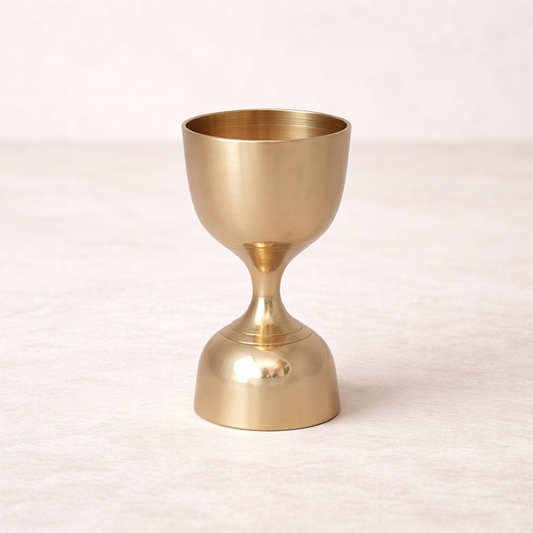 Brass Inspired Double Sided Cocktail Jigger | By Luxe B Co. 