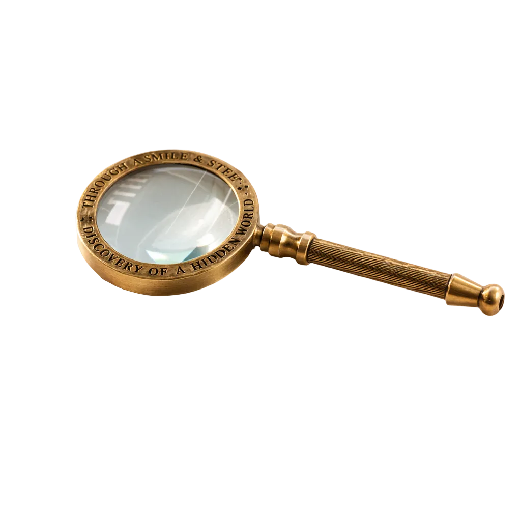 Brass Nautical Magnifying Glass | By Luxe B Co. 