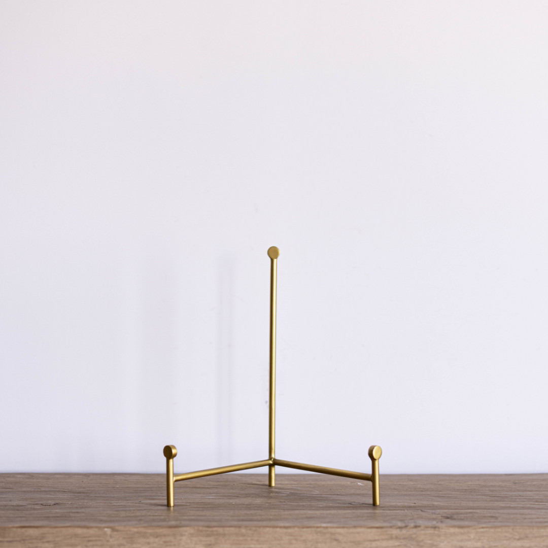 Brass Straight Art Easel By Luxe B Co. 