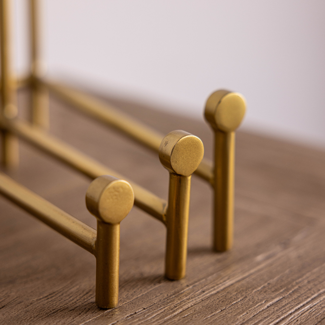 Brass Straight Art Easel By Luxe B Co. 