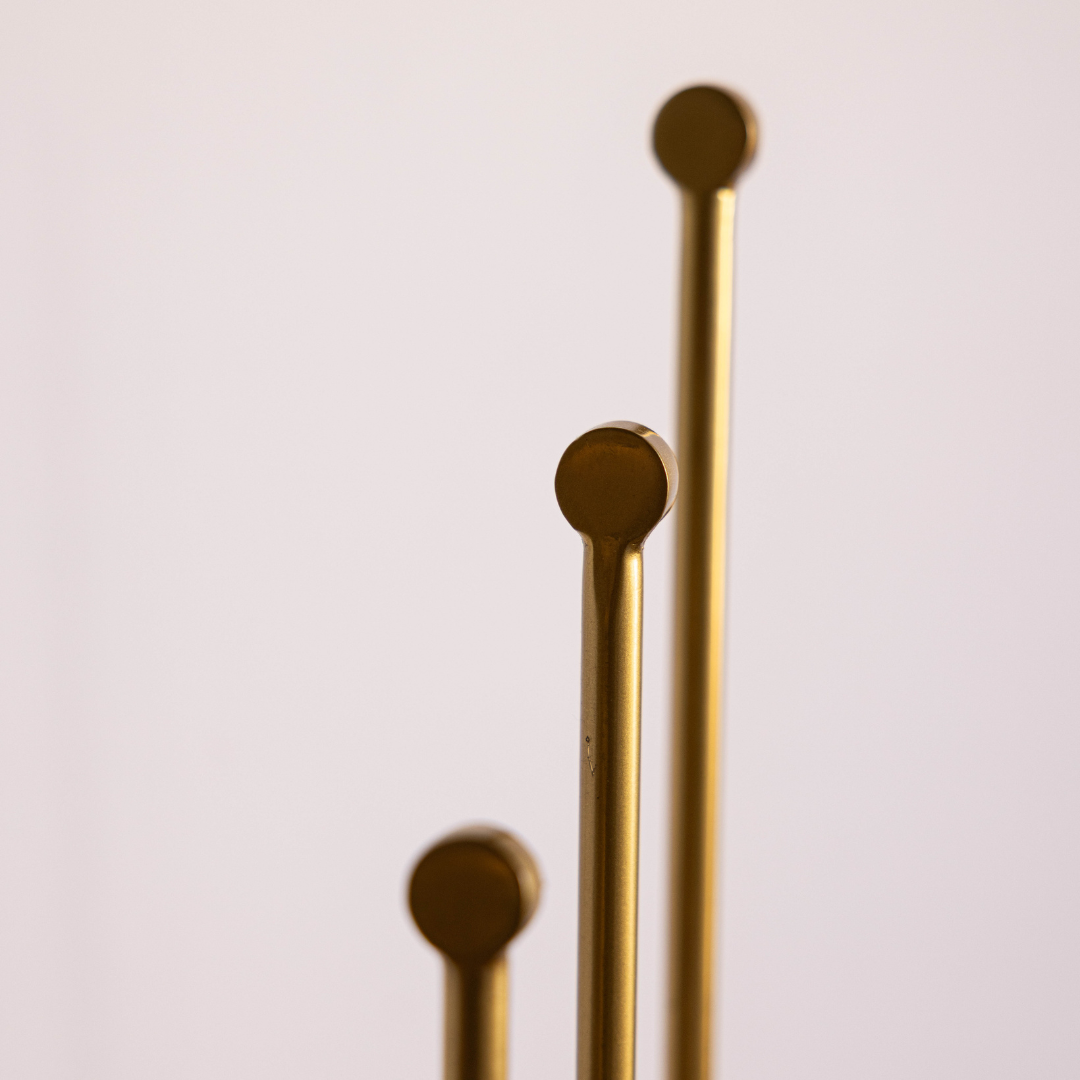 Brass Straight Art Easel By Luxe B Co. 