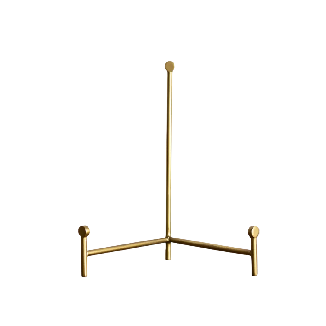Brass Straight Art Easel By Luxe B Co. 
