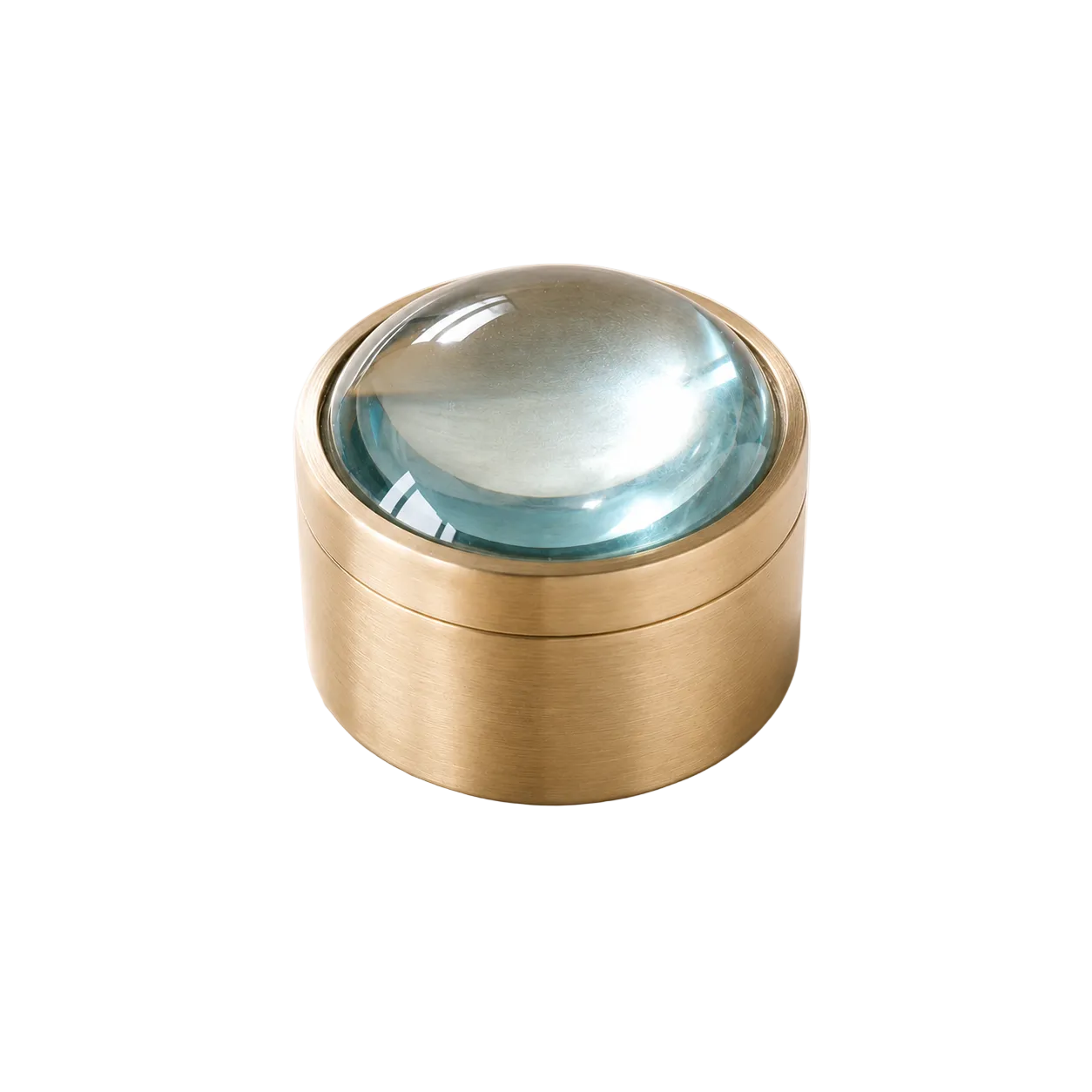 Bronze Magnifying Glass Canister By Luxe B Co. 