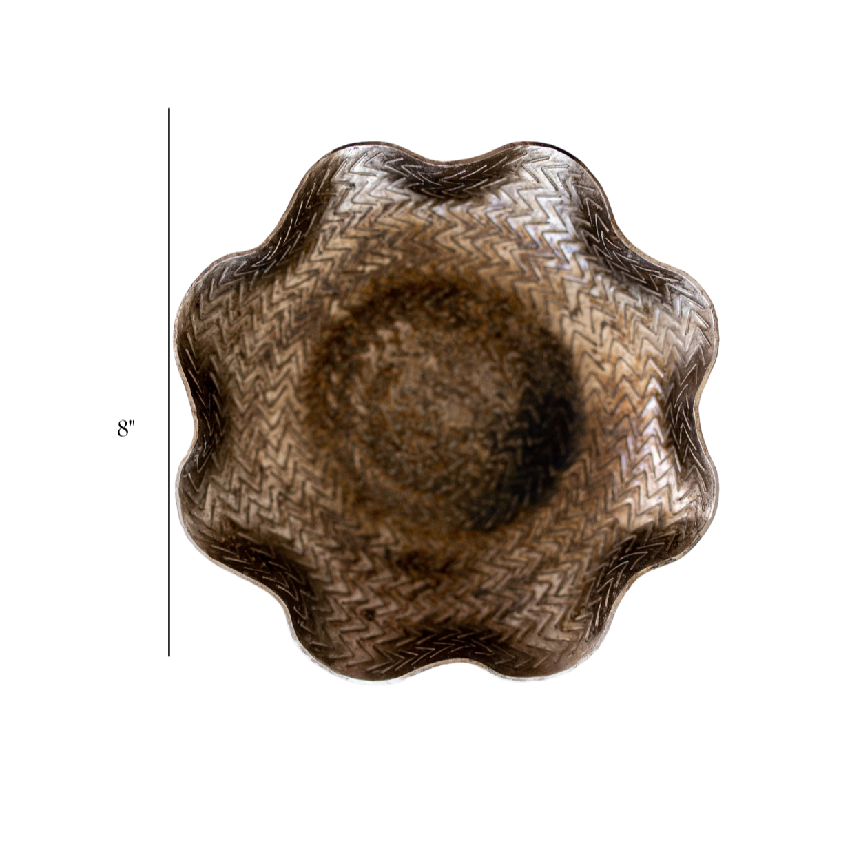 Bronze Textured Decorative Tray | By Luxe B Co. 