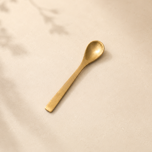 Brushed Brass Spoon By Luxe B Co. 