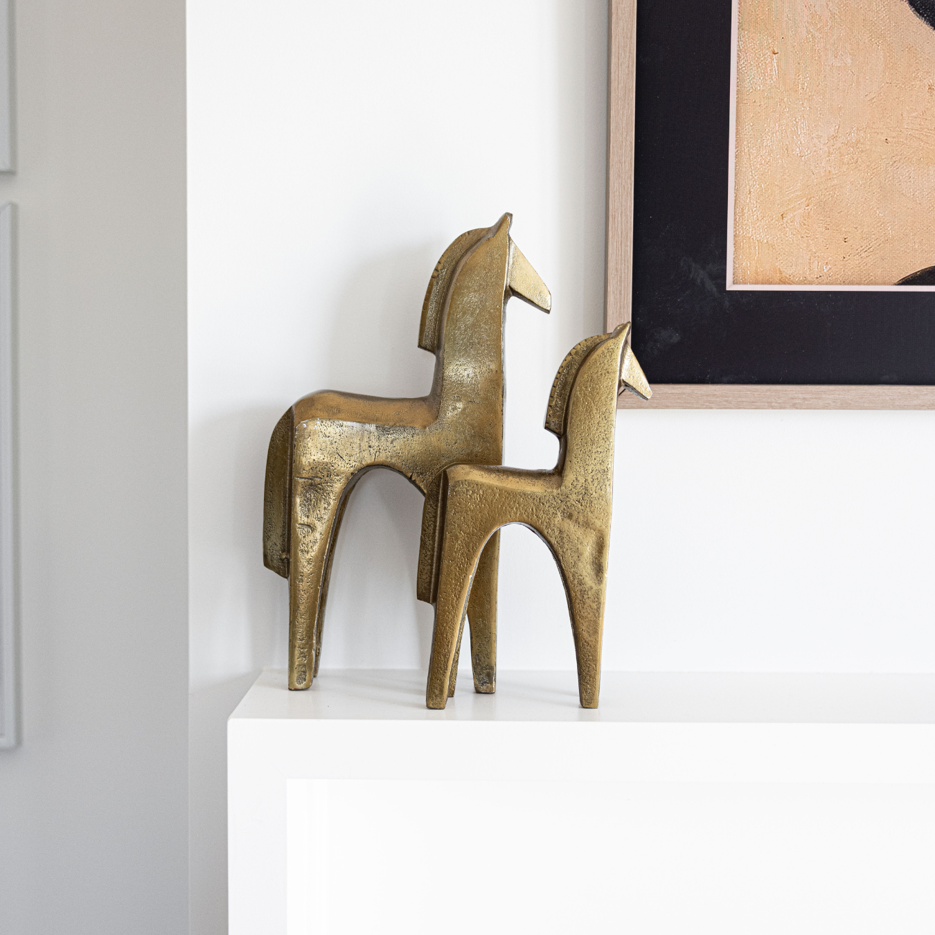 Brushed Bronze Horse Figurine | By Luxe B Co