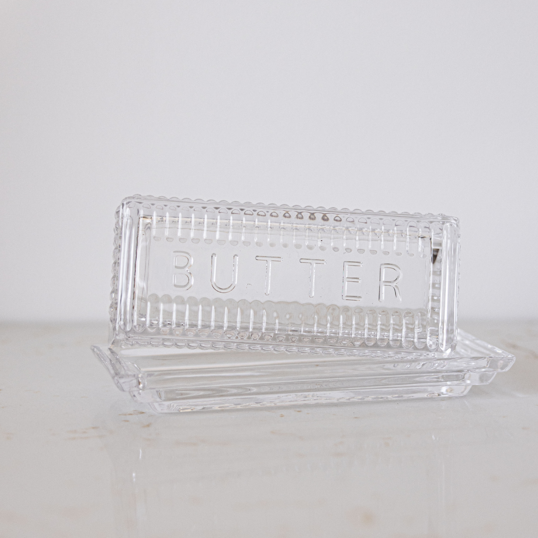 Butter Dish Glass | By Luxe B Co.