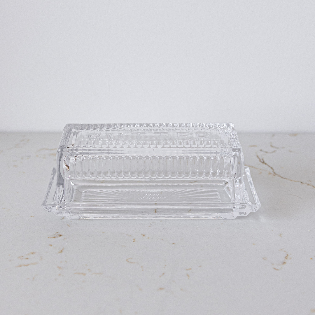 Butter Dish Glass | By Luxe B Co.