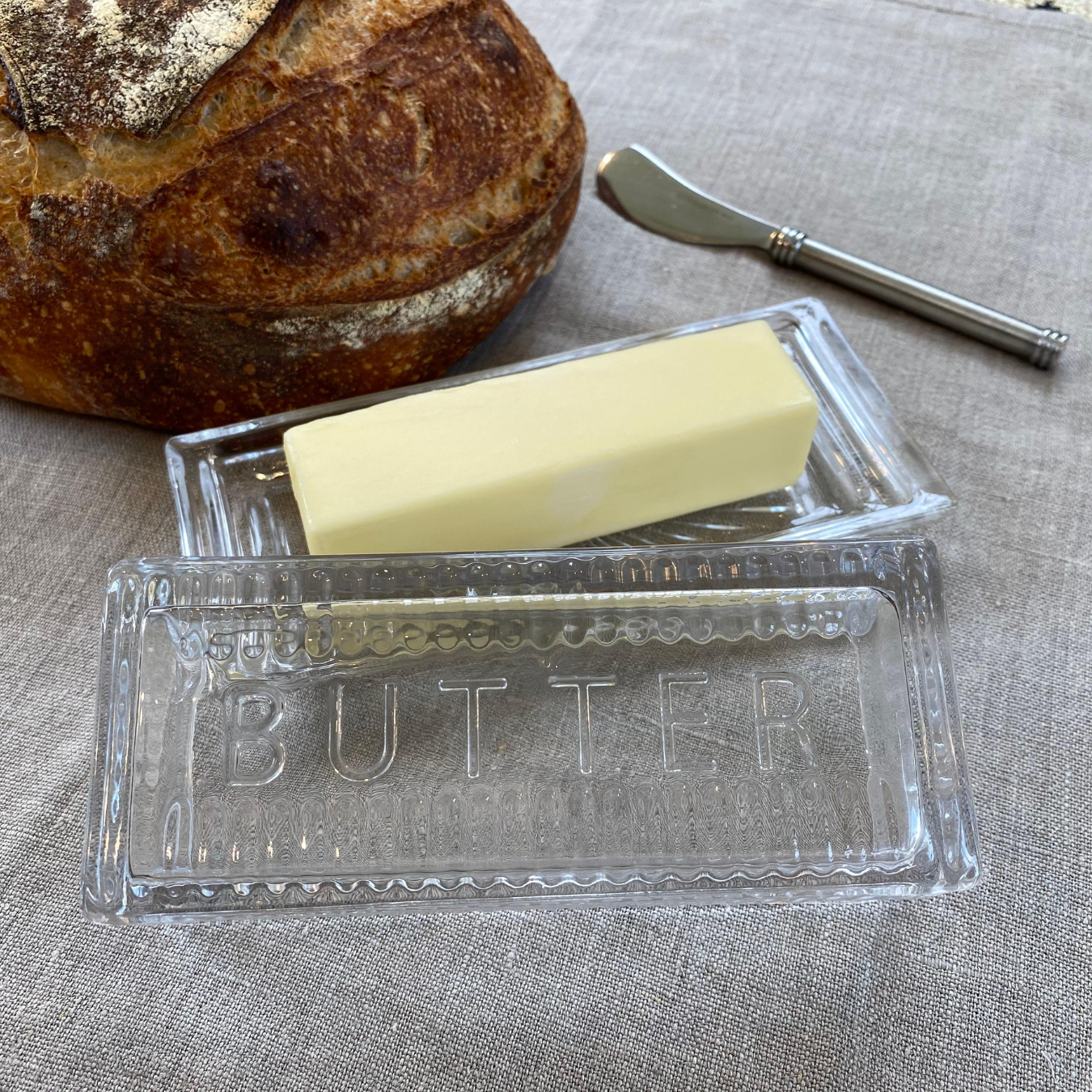Butter Dish Glass | By Luxe B Co.