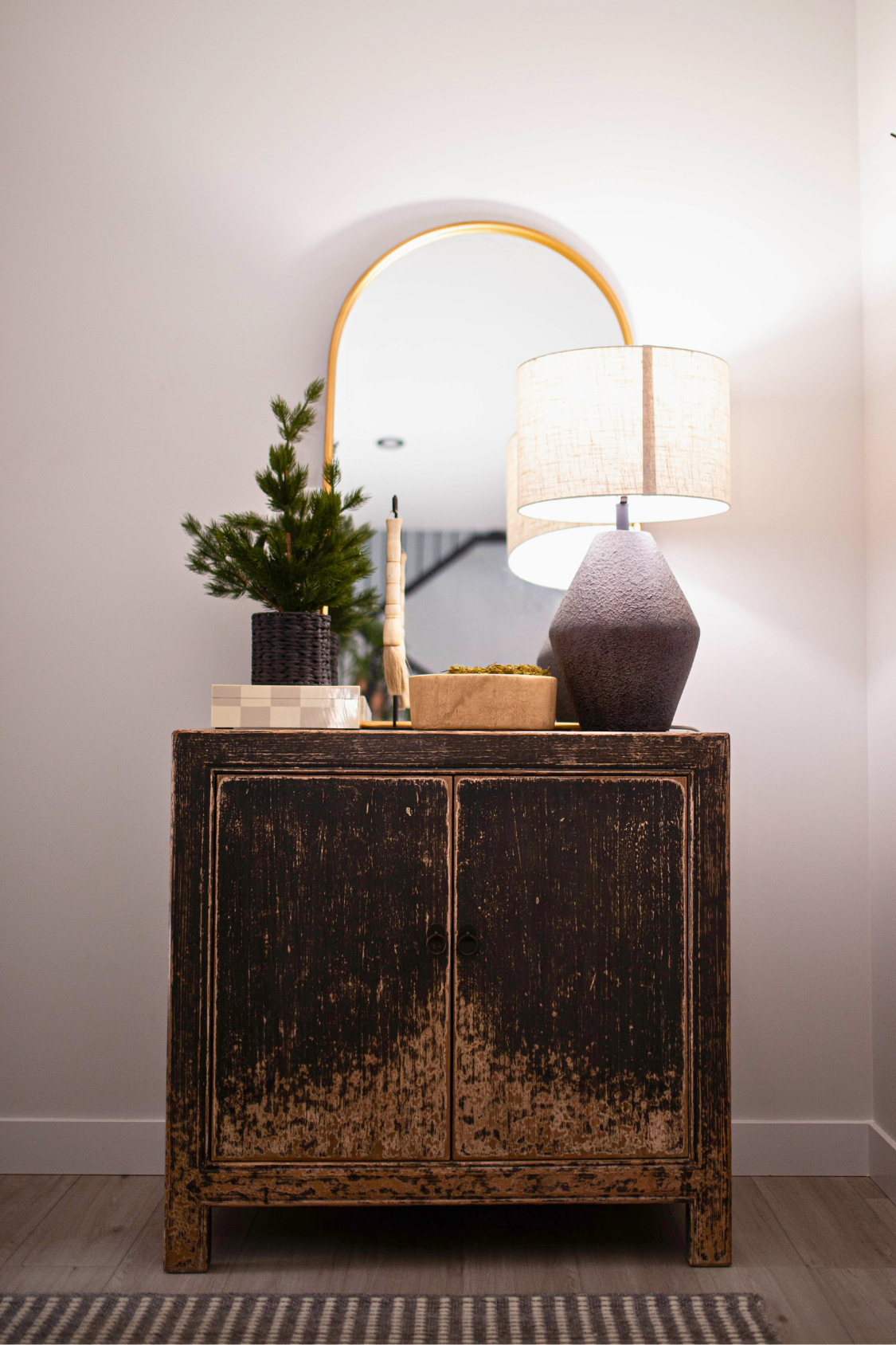 Calabasas Elm Wood Console Table Grand | By Luxe B Co. 