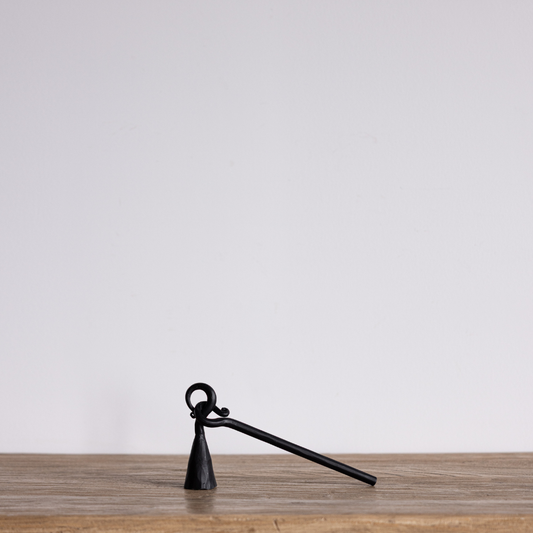 Candle Snuffer Black Iron | By Luxe B Co.