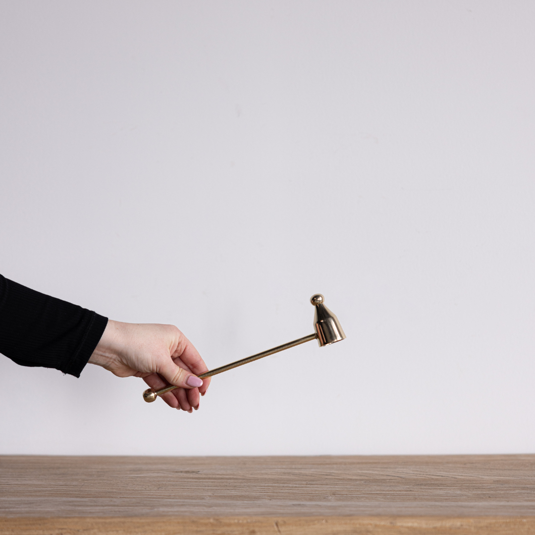 Candle Snuffer Luxury Gold | By Luxe B Co. 
