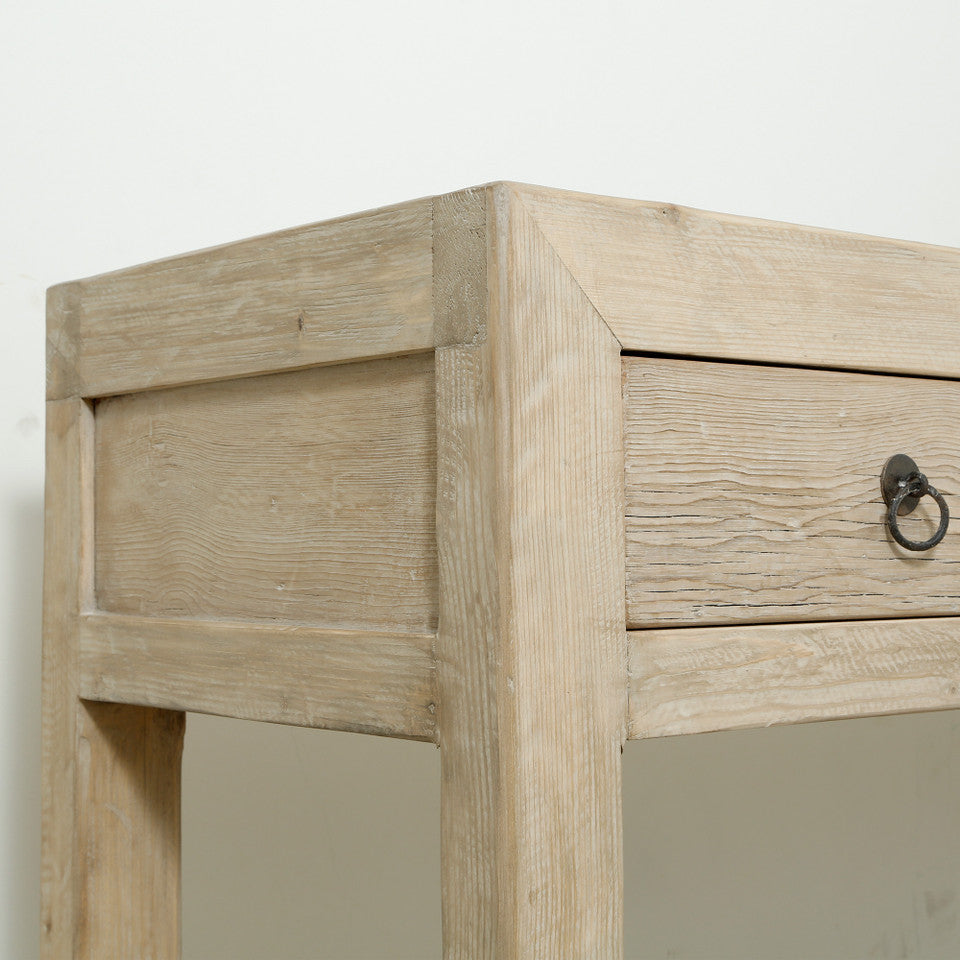 Carmel Six Drawer Reclaimed Elm Wood Console Table | By Luxe B Co.