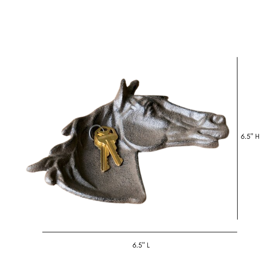 Cast Iron Horse Trinket Dish | By Luxe B Co.