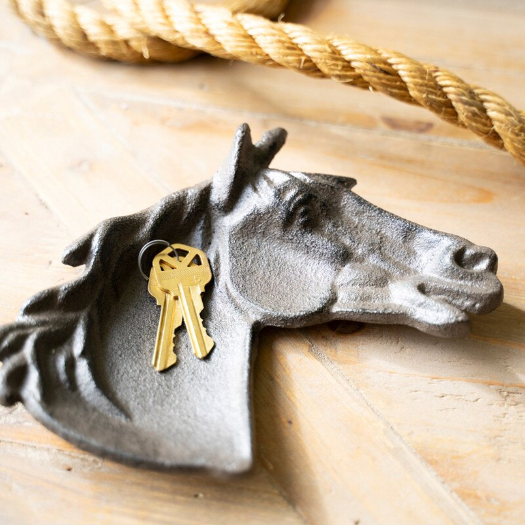 Cast Iron Horse Trinket Dish | By Luxe B Co.