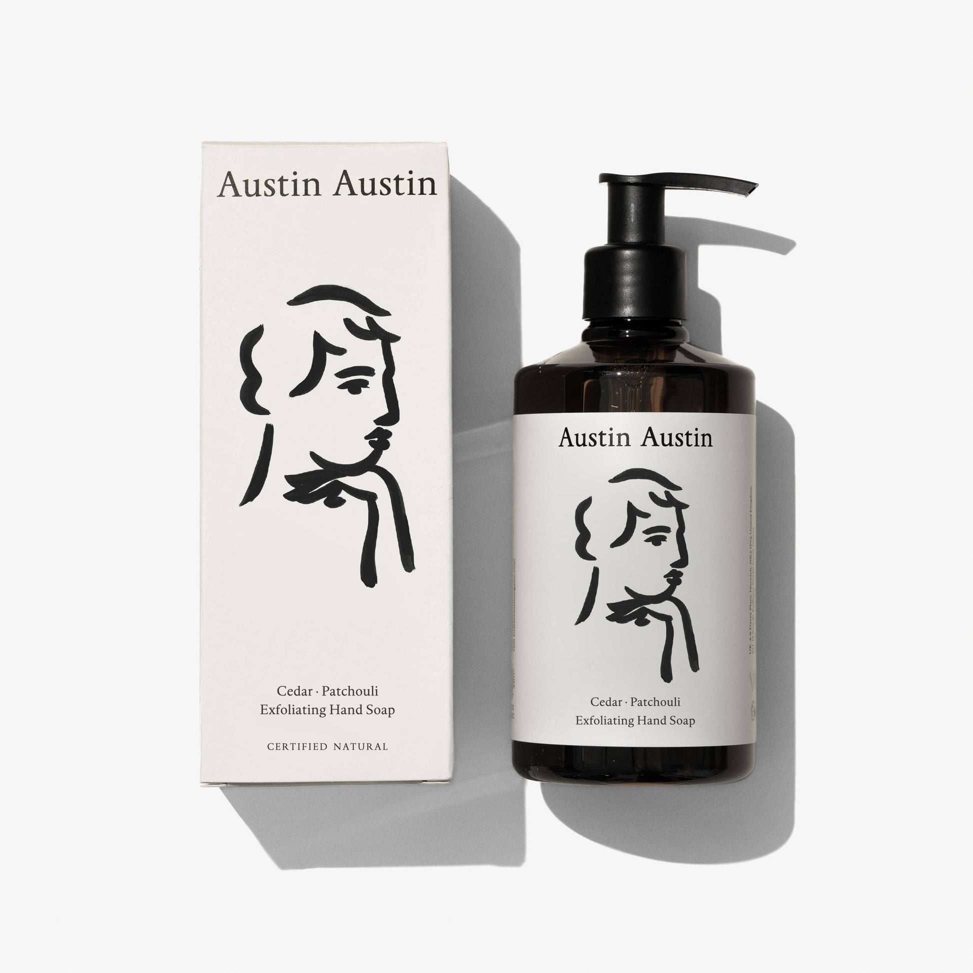 Cedar & Patchouli Exfoliating Hand Soap | By Luxe B Co. 