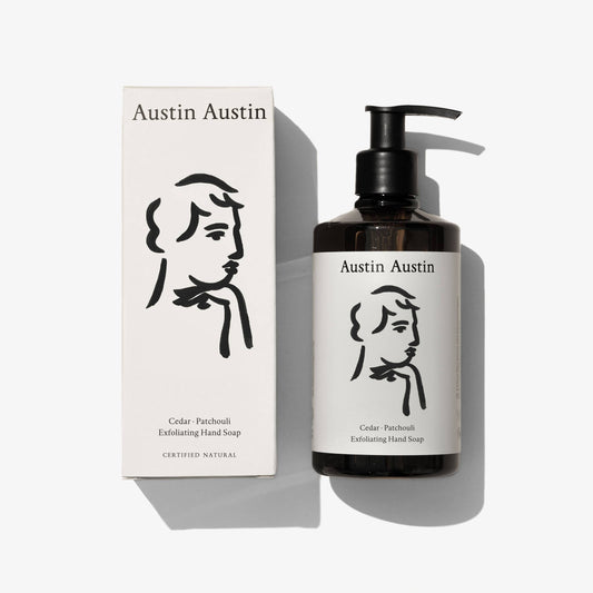 Cedar & Patchouli Exfoliating Hand Soap | By Luxe B Co. 