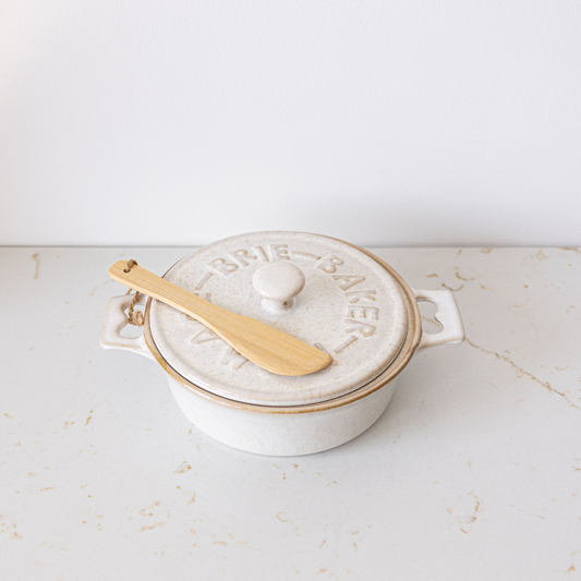 Ceramic Brie Baker Large | By Luxe B Co.