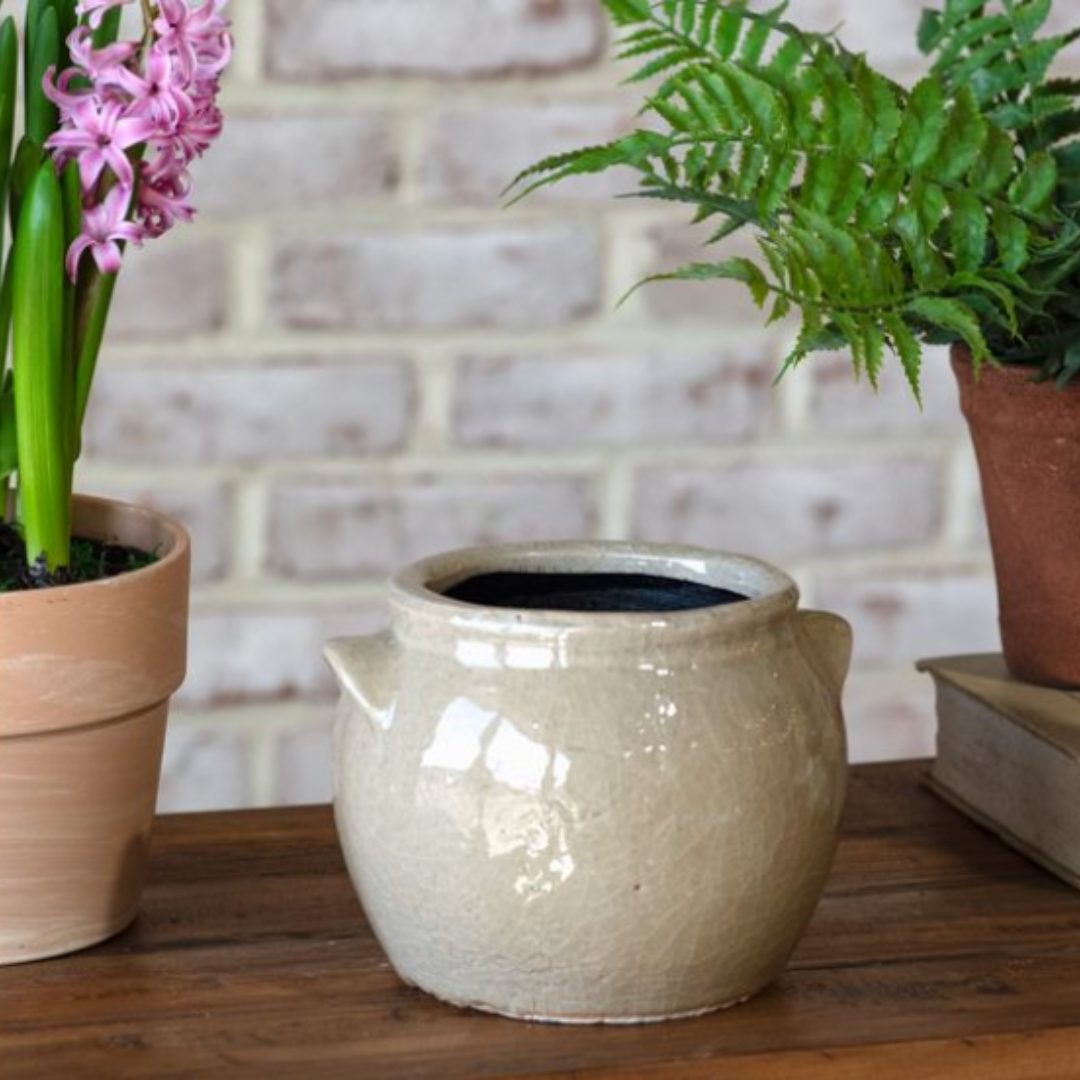 Ceramic Crock Planter | By Luxe B Co. 