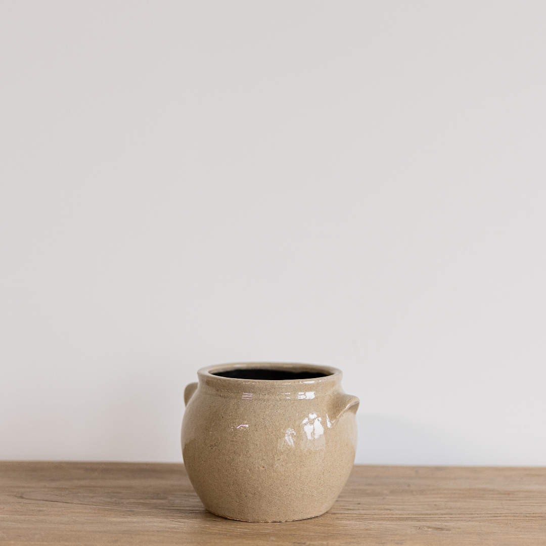 Ceramic Crock Planter | By Luxe B Co. 
