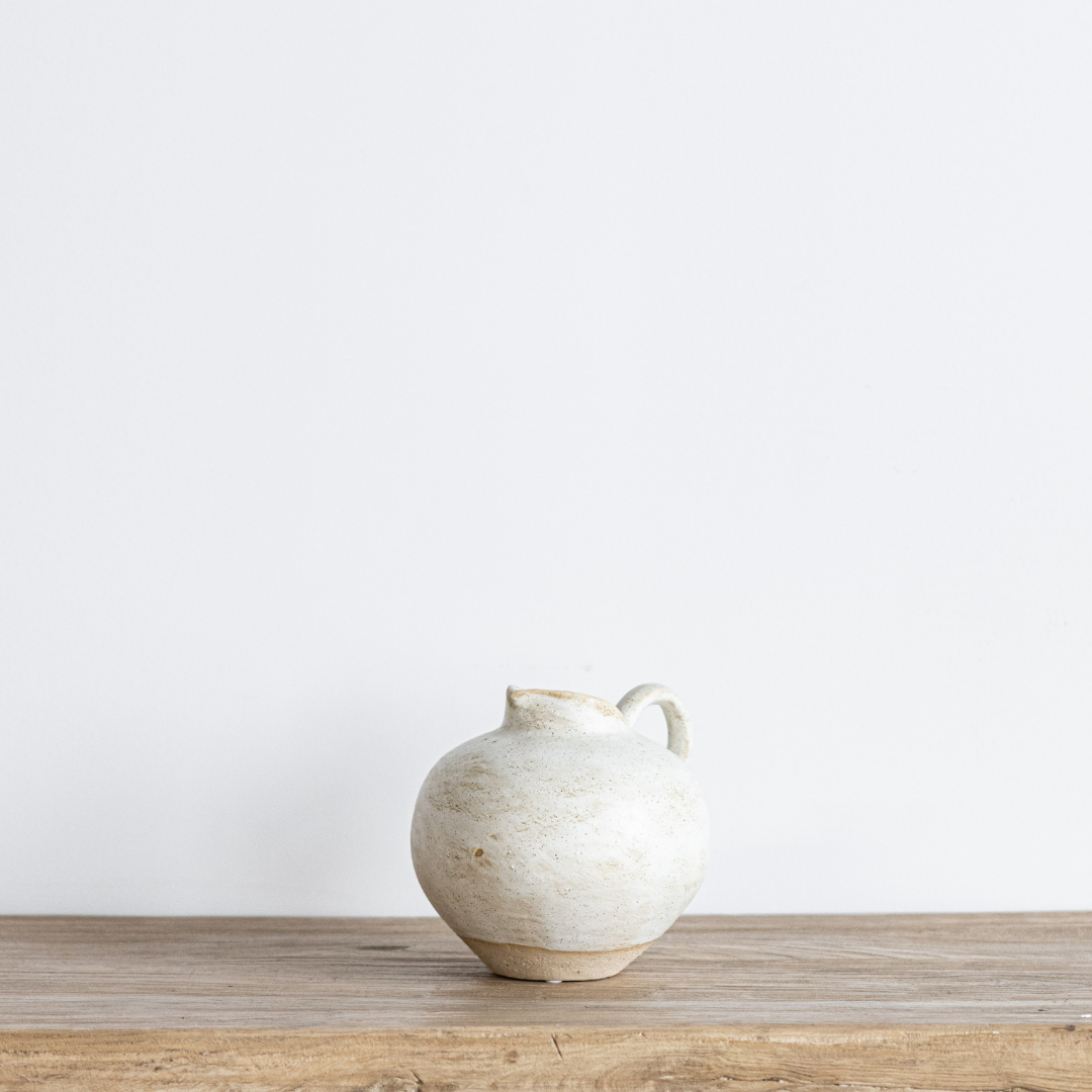 Ceramic Earthy Pitcher | By Luxe B Co. 