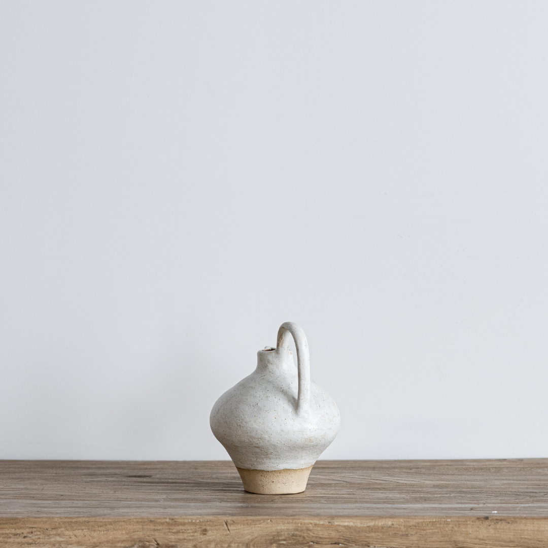 Ceramic Earthy Umbria Pitcher | By Luxe B Co. 