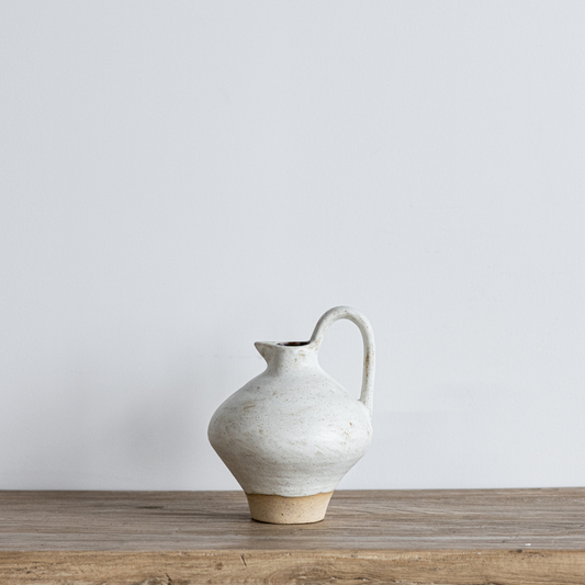 Ceramic Earthy Umbria Pitcher | By Luxe B Co. 