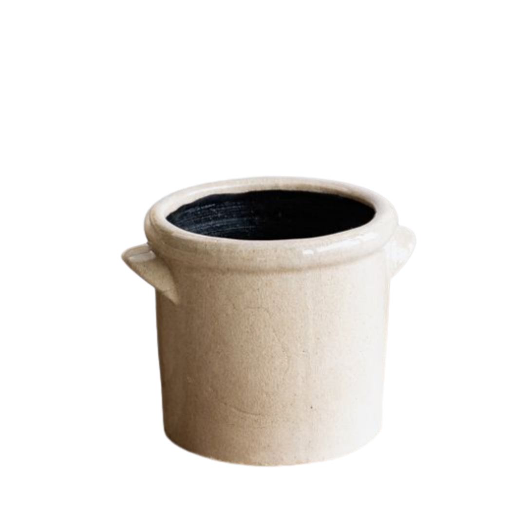 Ceramic Handle Crock | By Luxe B Co. 