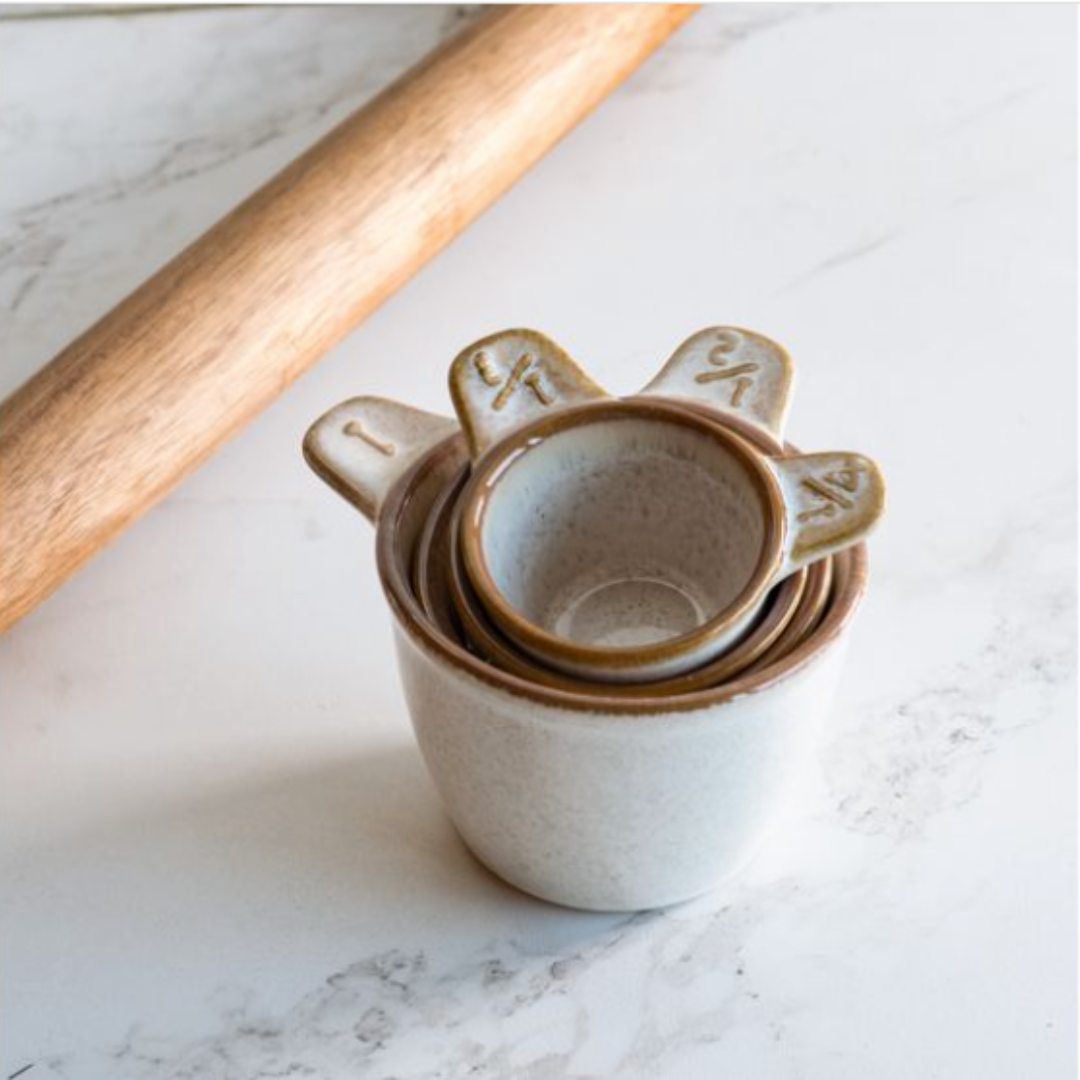 Ceramic Measuring Cups | By Luxe B Co. 