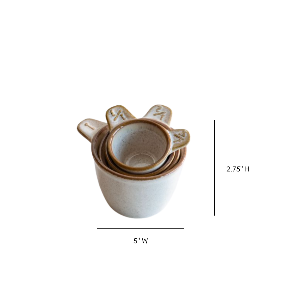 Ceramic Measuring Cups | By Luxe B Co. 