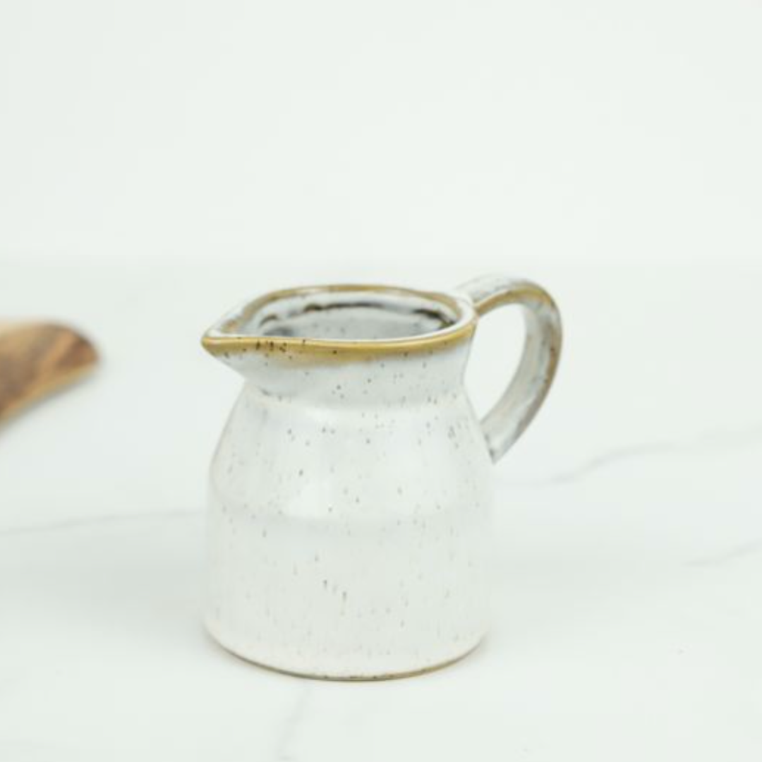Ceramic Mini Cream Pitcher | By Luxe B Co.