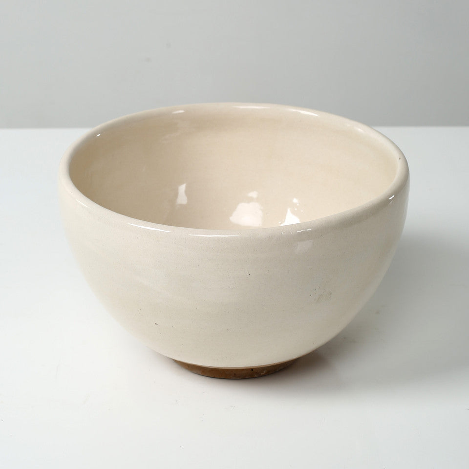Ceramic Off White Decorative Bowl | By Luxe B Co.