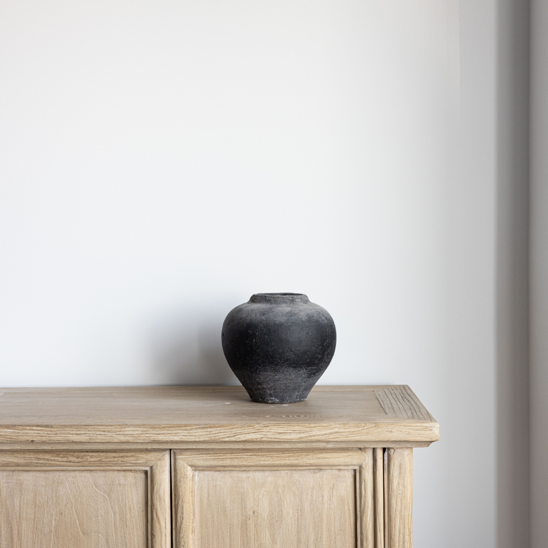 Charcoal Plum Vase | By Luxe B Co.