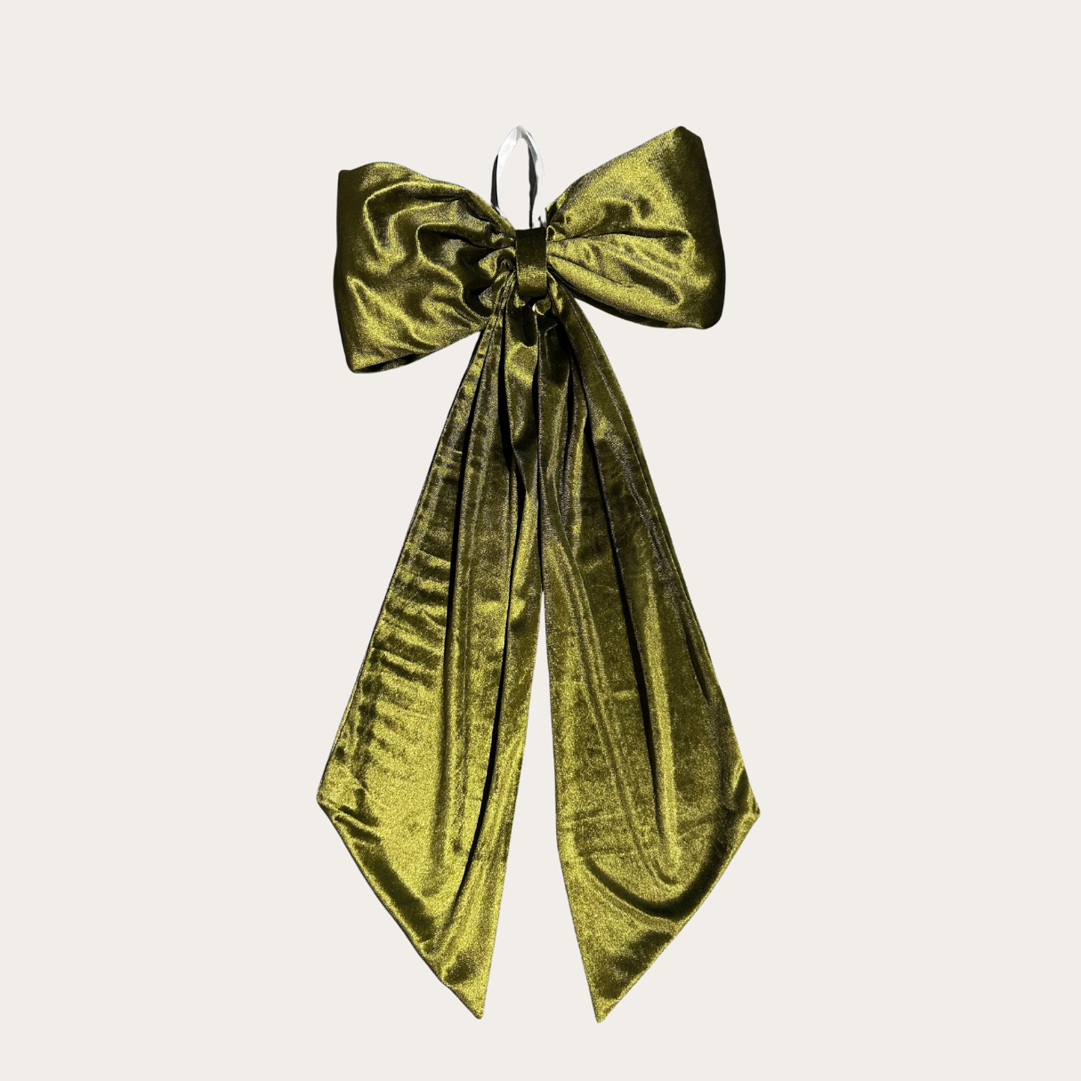 Chartreuse Velvet Holiday Bows | By Luxe B Co.