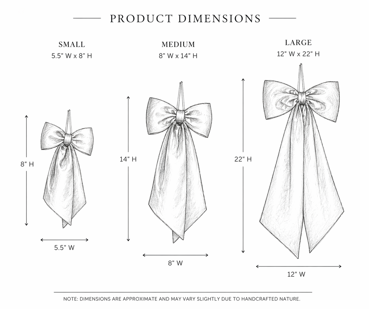 Brown velvet fabric bows by Luxe B Co, showcasing soft, elegant bows made from plush velvet material.
