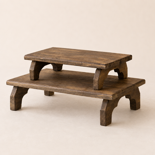 Reclaimed Wooden Riser