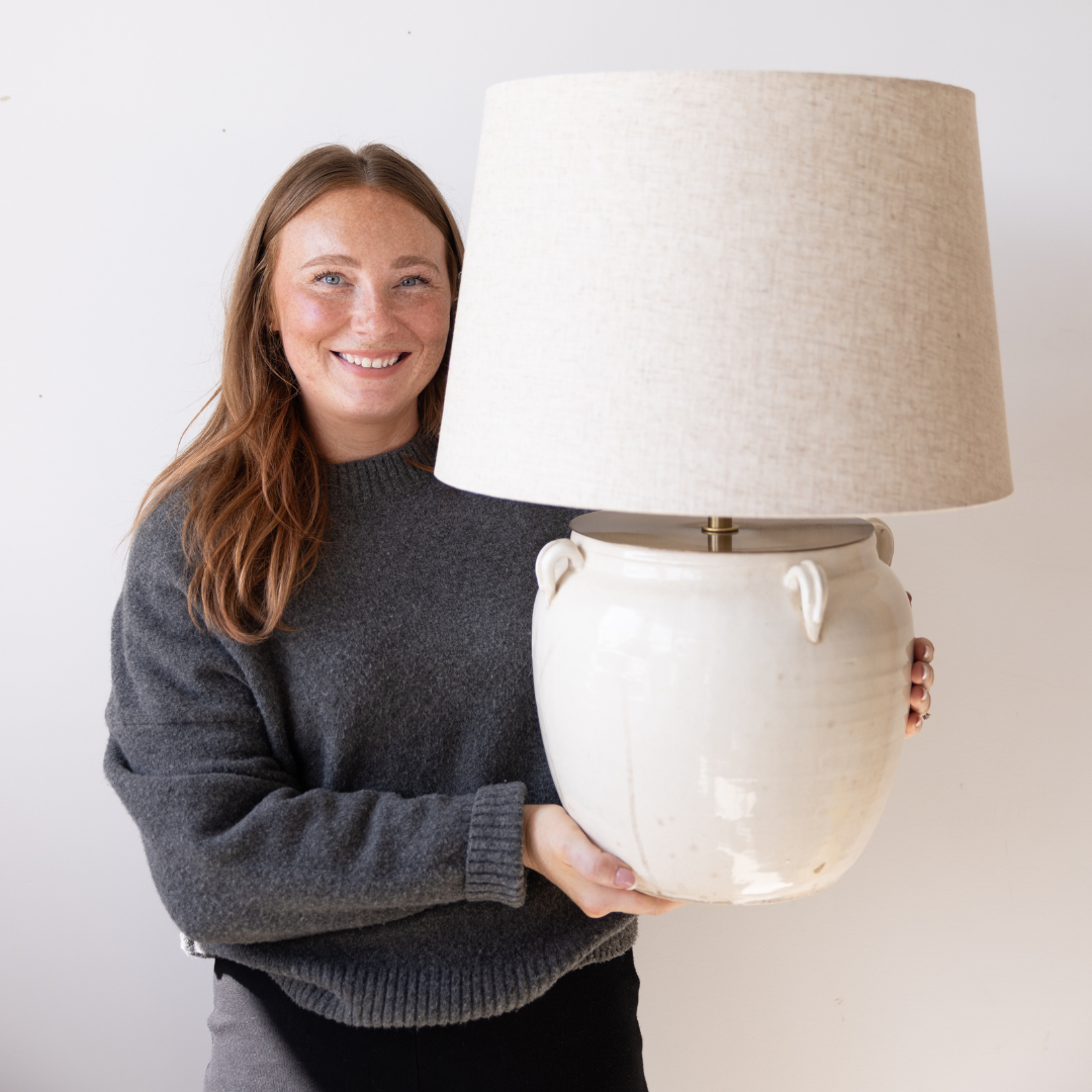 Contessa Clay Table Lamp | By Luxe B Co. 