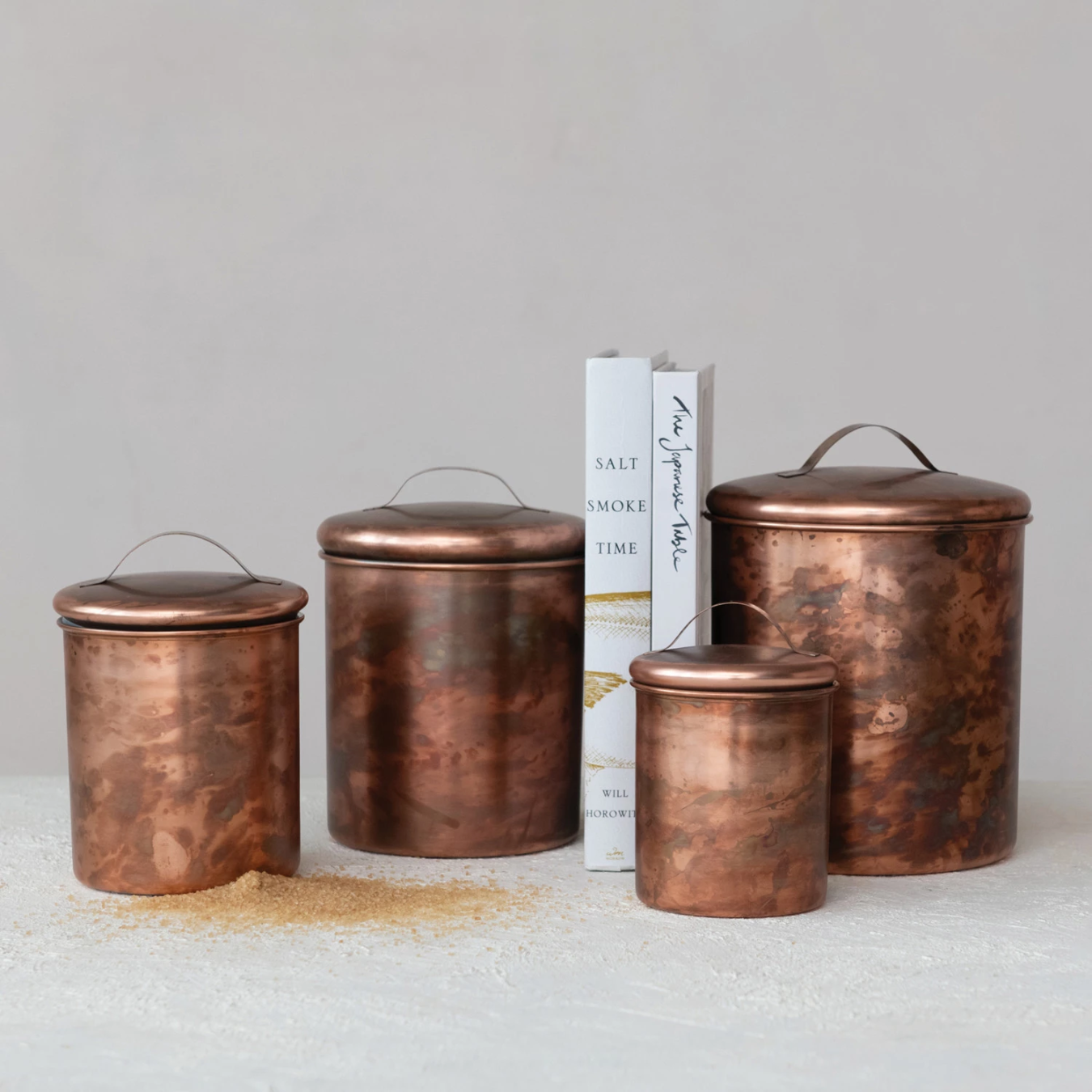 Copper Cantainers Set | By Luxe B Co.