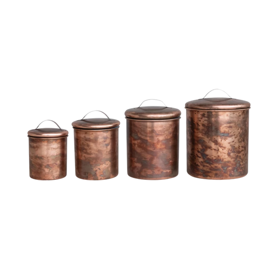 Copper Cantainers Set | By Luxe B Co.