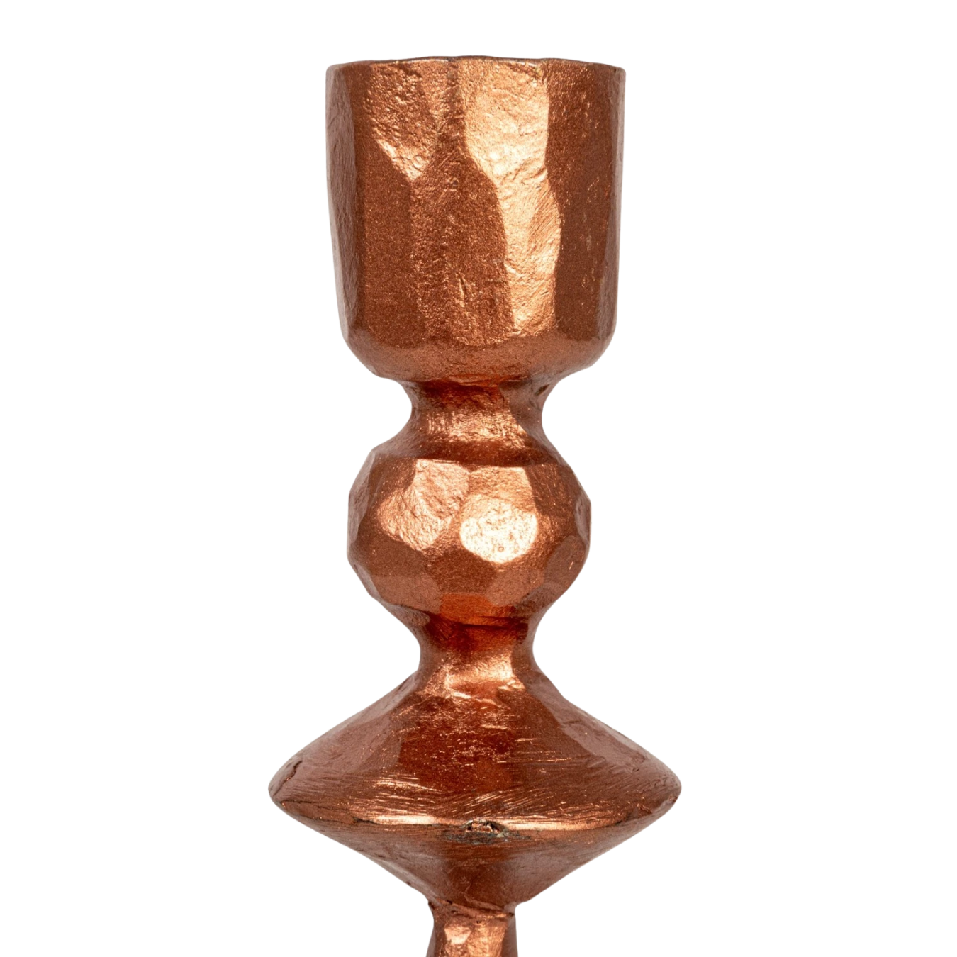 Copper Hand Forged Candle Taper Holder Small | By Luxe B Co.