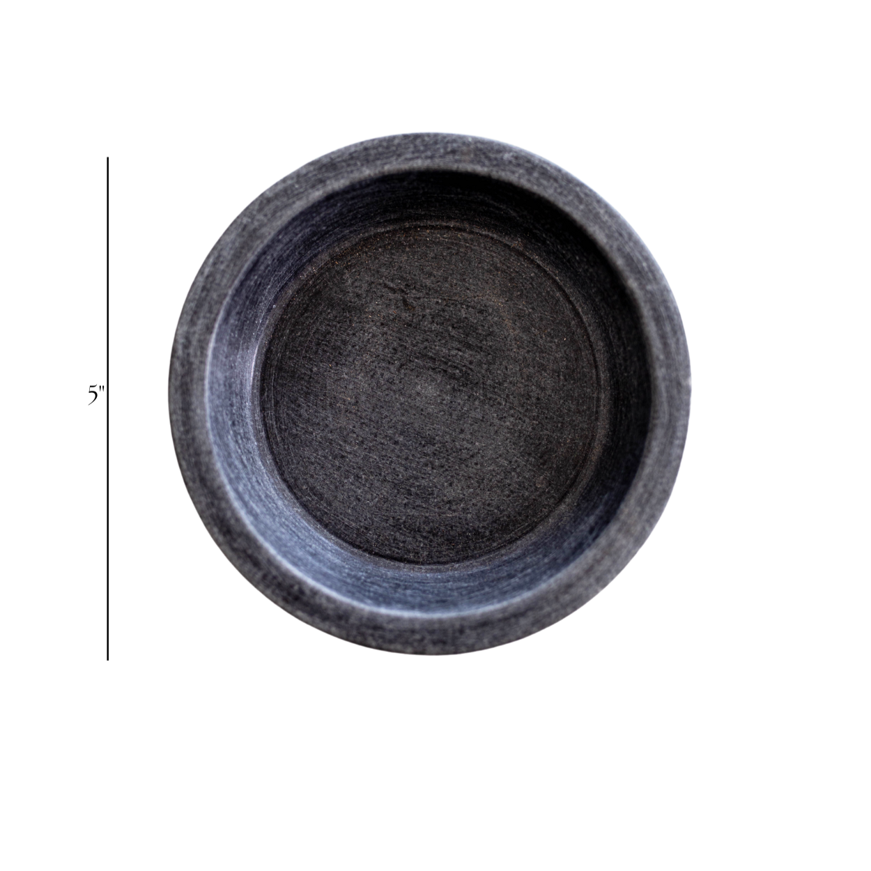 Dark Grey Stone Soap + Dish Brush Holder | By Luxe B Co. 