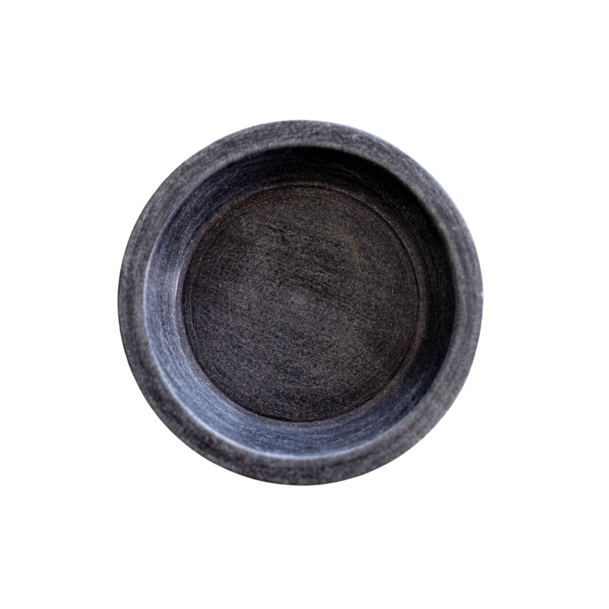 Dark Grey Stone Soap + Dish Brush Holder | By Luxe B Co. 