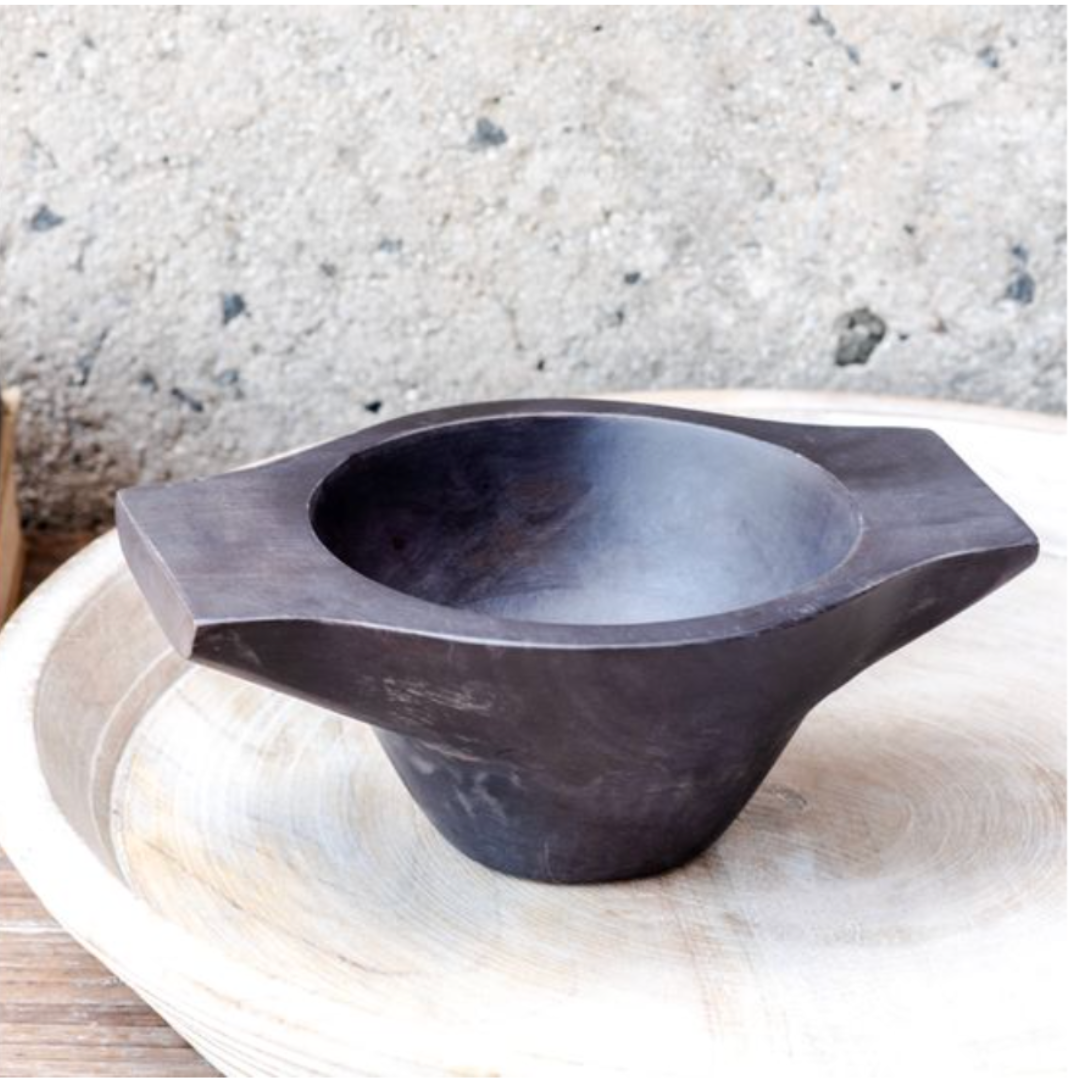 Decorative Wooden Bowl | By Luxe B Co 