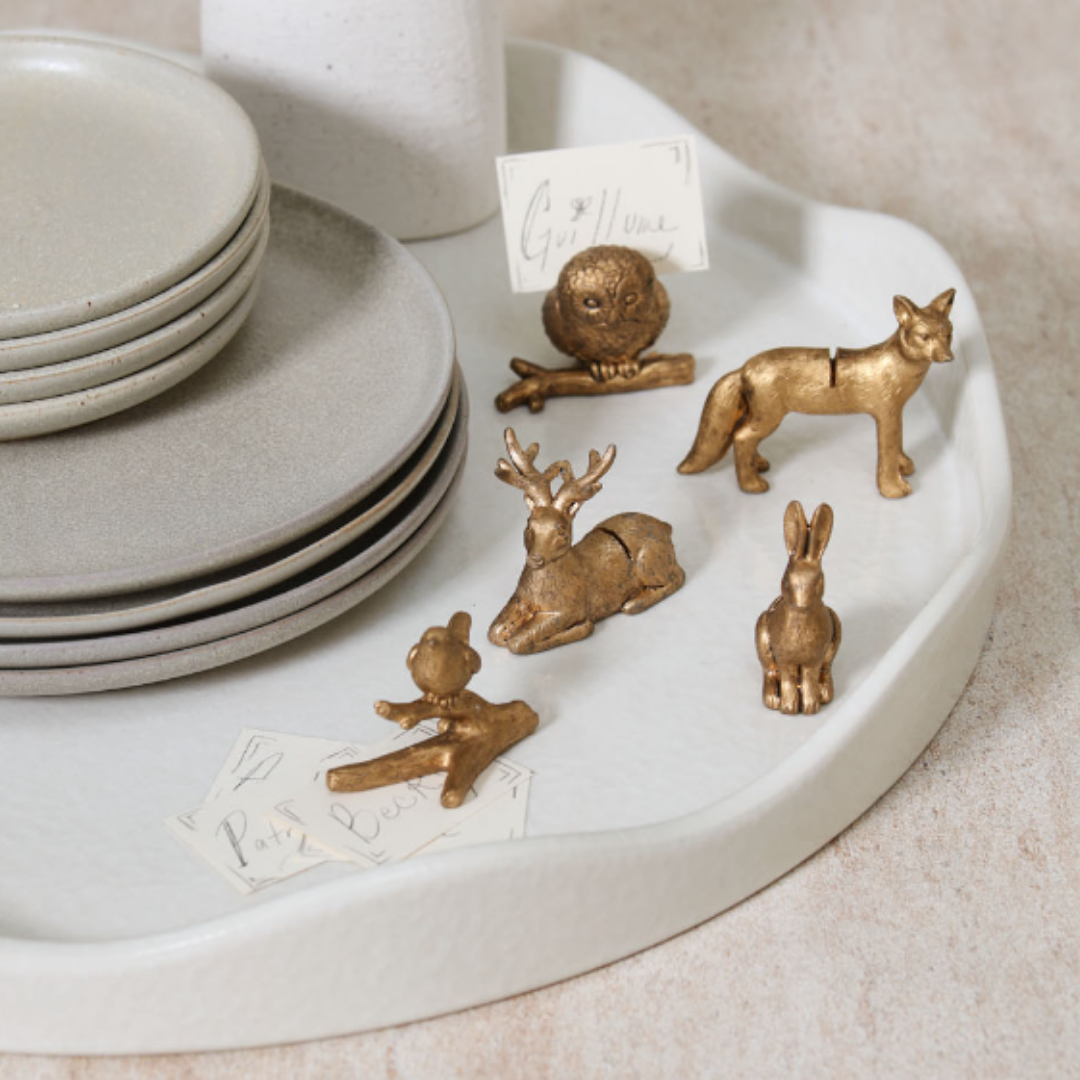 Enchanted Rabbit Name Card Holder | By Luxe B Co. 