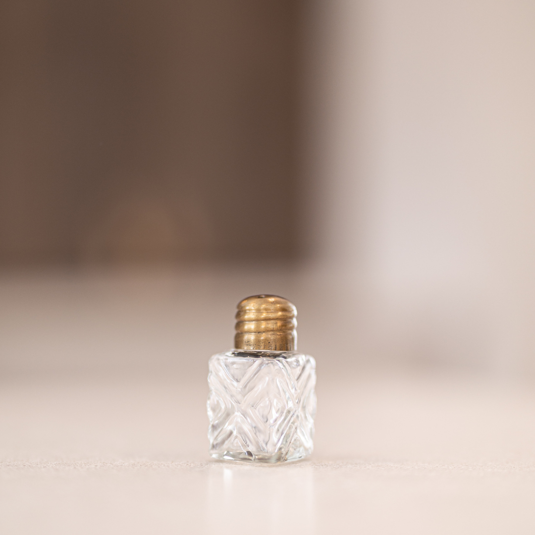 Engraved Glass Mini Salt & Pepper Shaker By Luxe B Co. 